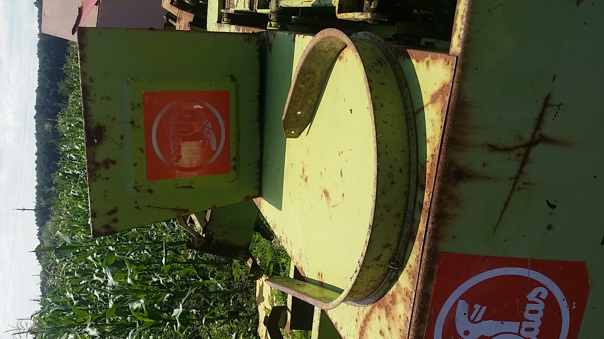 Tabla pickup balotiera claas