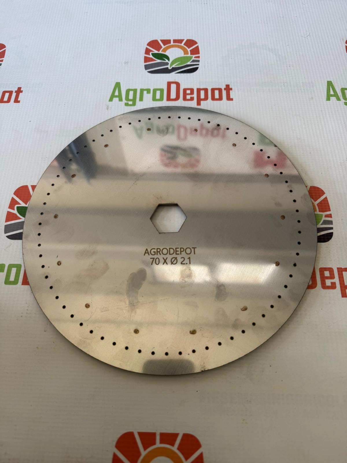 Disc semănătoare Kuhn maxima sorg  70 găuri 2,1 mm