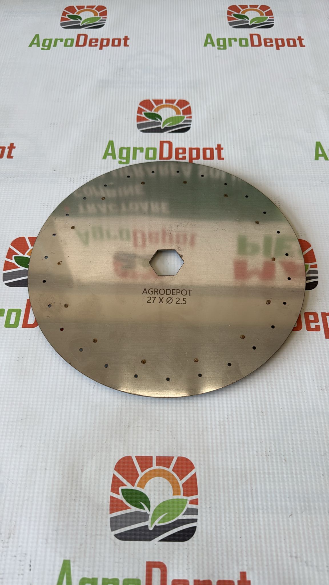 Disc semănătoare Kuhn maxima floarea-soarelui 27 găuri x2,5 mm