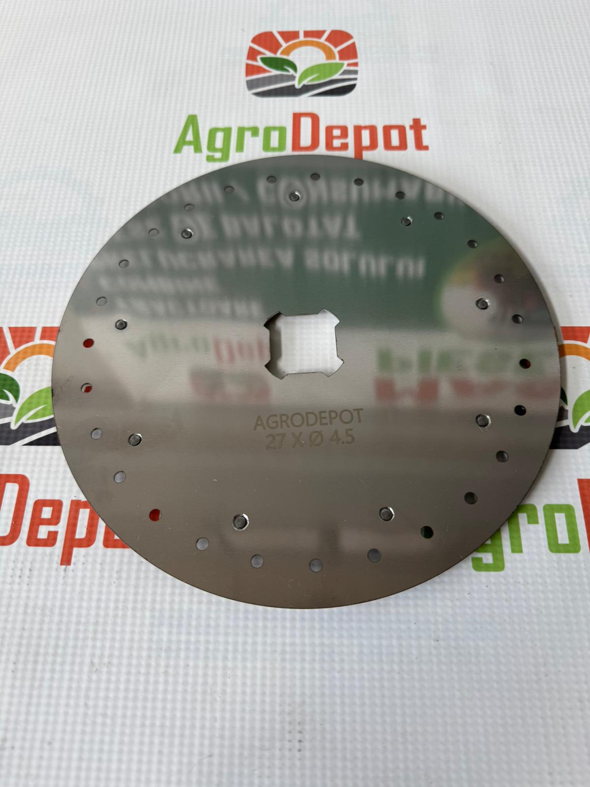 Disc semanatoare kuhn nodet porumb 27 gauri x4,5 mm